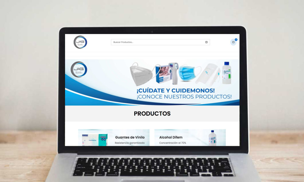 Diseño web e-commerce – Venta de artículos médicos